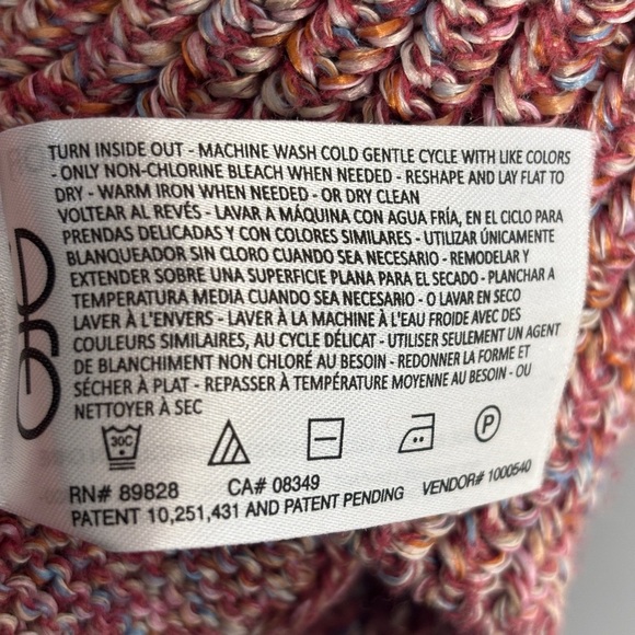 Ella Moss Marge Knit Crochet Tank Blouse Sweater XL Pink - Picture 5 of 8